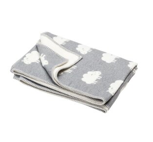 Day and Age Toddler Blanket: Sheep - Grey