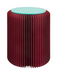 Day and Age Paper Stool Papillon - Bordeaux