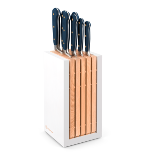 Day and Age Classic Colour 8-Piece Knife Block - Wild Blueberry