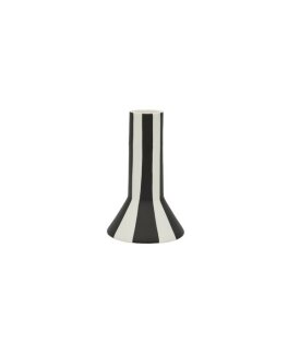 Day and Age Toppu Candleholder - High (White/Black)