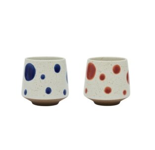 Day and Age Nori Dot Cup (Blue/Red)