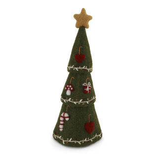 Day and Age Christmas Tree w/Details - 3 in 1 - Green       