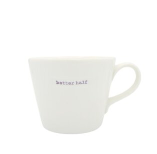 Day and Age Bucket Mug - better half