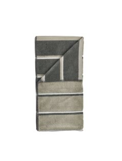 Day and Age Sauna Hand Towel - Eucalyptus/Olive Green/Soft Grey