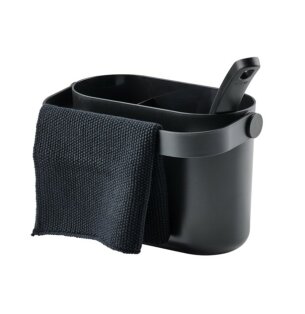 Circular Dishwashing Set - Black