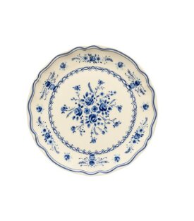 Day and Age Vila Salad/Dessert Plate - Beige/Blue (21cm)