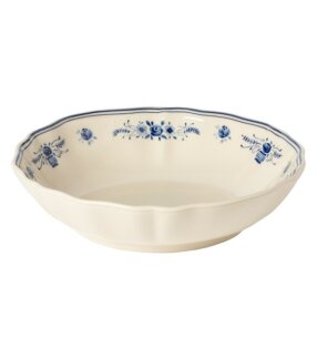 Day and Age Vila Soup/Pasta Bowl - Beige/Blue (23cm)