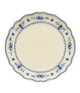 Day and Age Vila Dinner Plate - Beige/Blue (27cm)