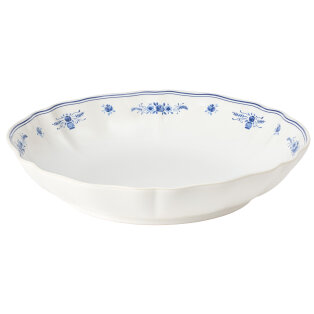 Day and Age Vila Pasta/Serving Bowl - White/Blue (34cm)