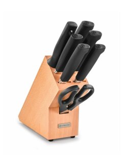 Day and Age Partner 8-Piece Knife Block Set - Beech