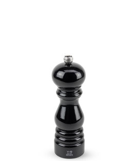 Paris Black Lacquered Pepper Mill (18cm)